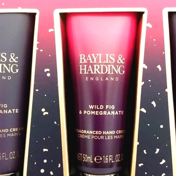 BAYLIS & HARDING LIMITED EDITION WILD FIG & POMEGRANATE HAND CREAM SZ 4.2oz. NWT - Picture 4 of 6